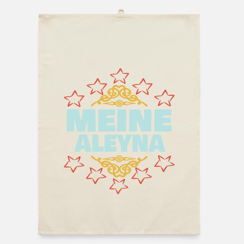 Aleyna als Ehefrau Organic Geschirrtuch