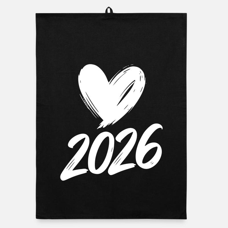 2026 Heart Organic dish towel