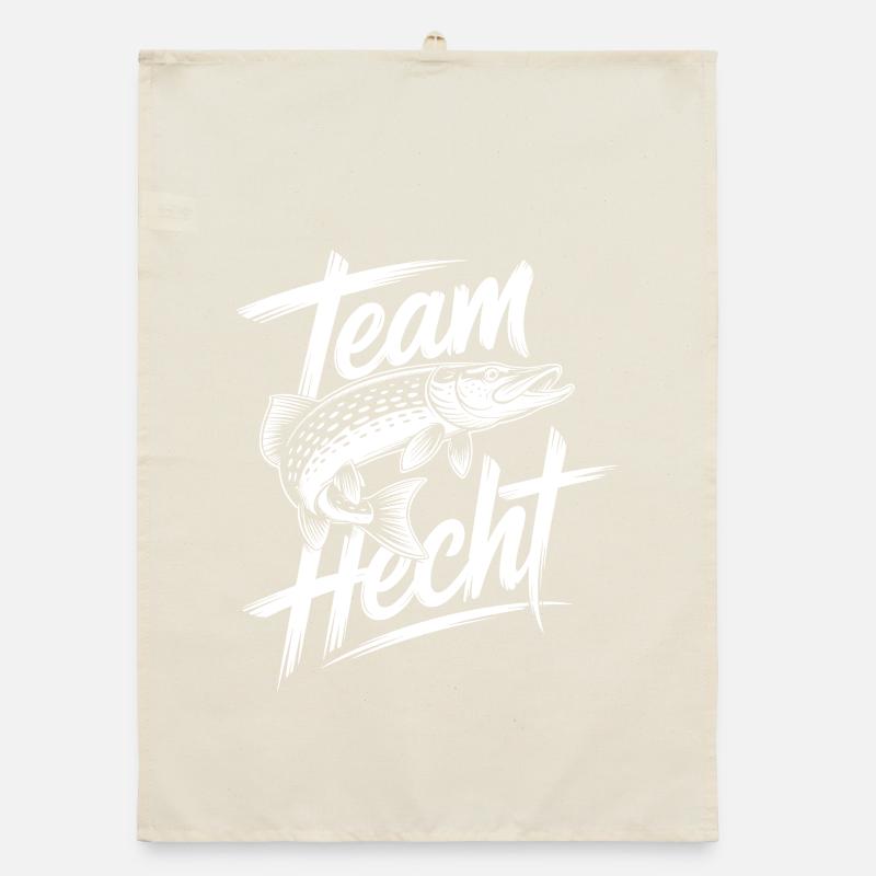 Springender Hecht Organic Geschirrtuch