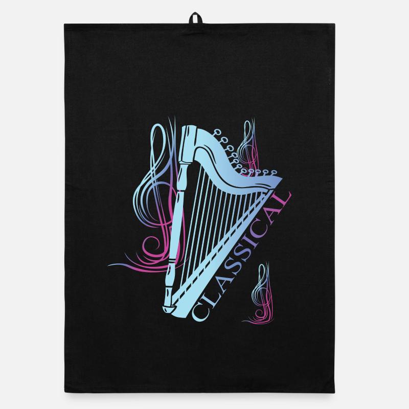 Musique de harpe classique Torchon bio