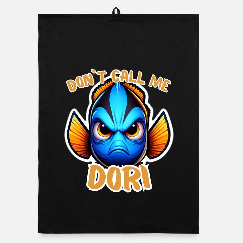 Angry Dori Organic dish towel