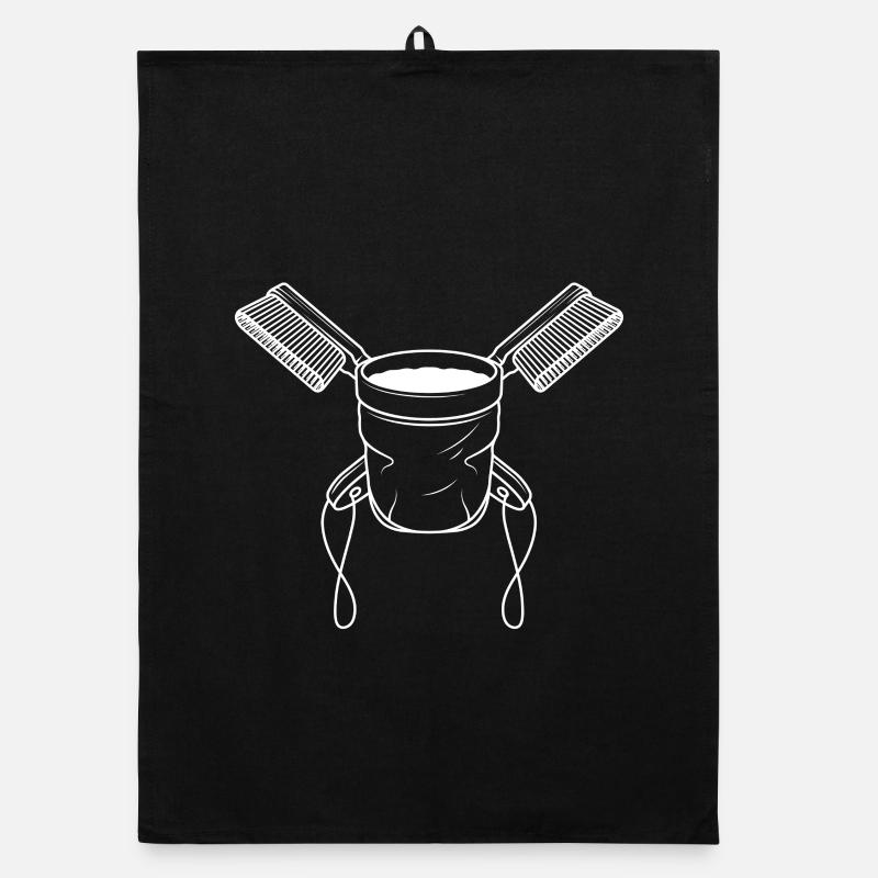 Chalkbag & Brushes  - Weiß Organic Geschirrtuch