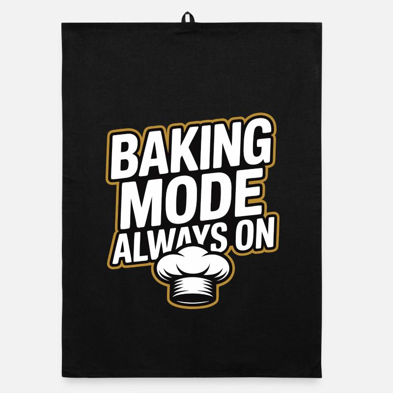 Baking Mode - Backmodus Immer An Organic Geschirrtuch