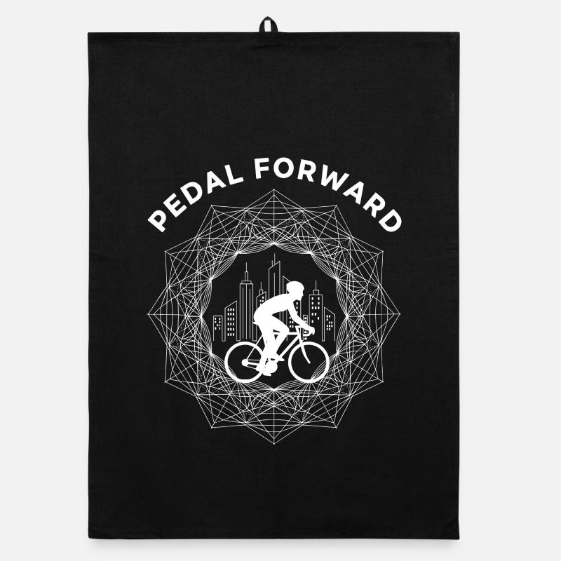 Pedal Forward Organic Geschirrtuch