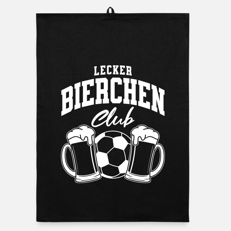 Lecker Bierchen Club Organic Geschirrtuch