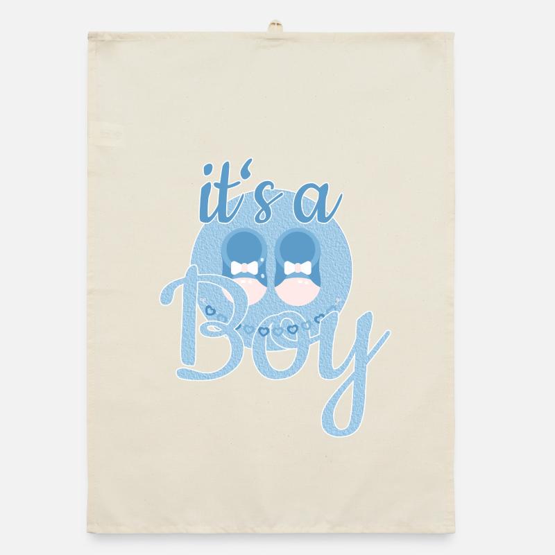 Cadeau Bébé Garçon Torchon bio