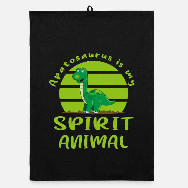 Apatosaurus Organic Geschirrtuch