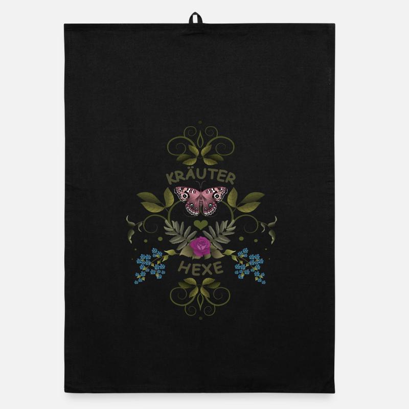 Herb Witch Witch Organic dish towel