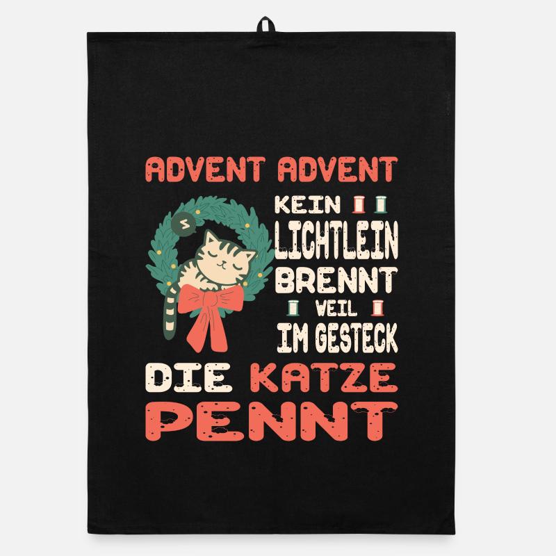 Temps de l’Avent avec chat Torchon bio