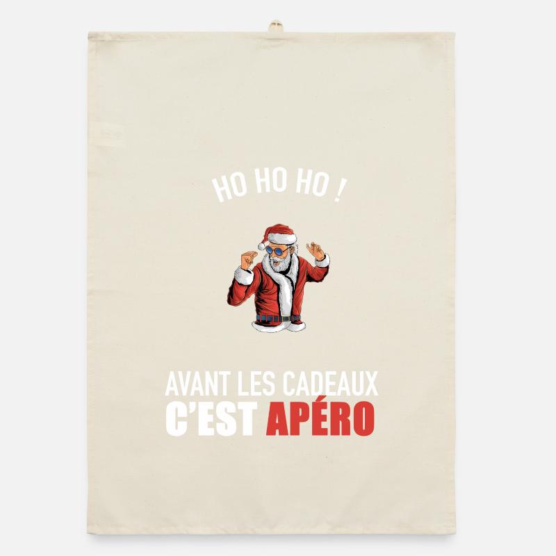 pull moche noël humour idée cadeau vêtement Torchon bio
