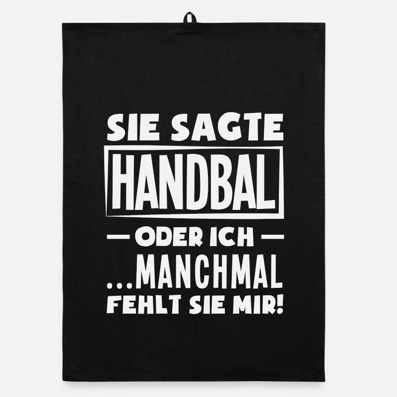 Le handball ou moi – parfois, il manque Torchon bio