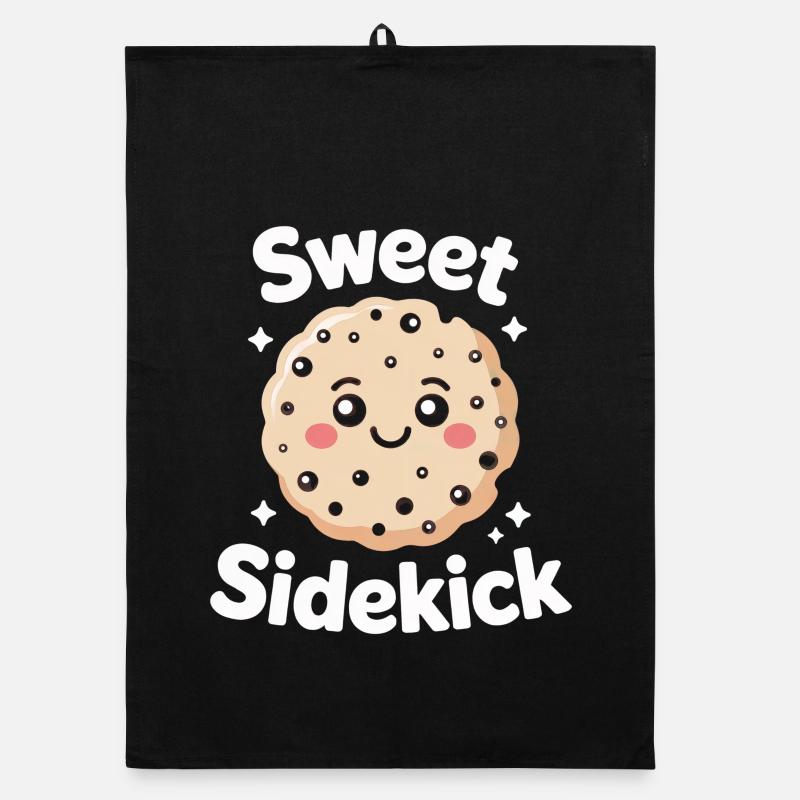 Sweet Sidekick – Mascotte Cookie Torchon bio