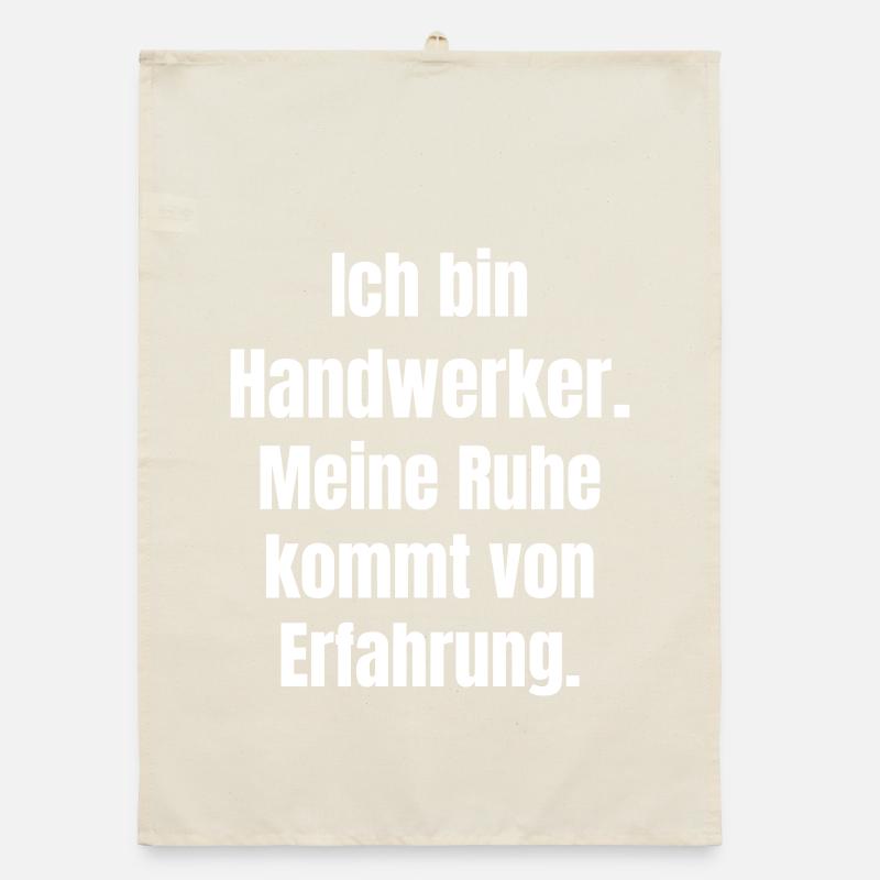 Craftsmen peace through experience Organic dish towel