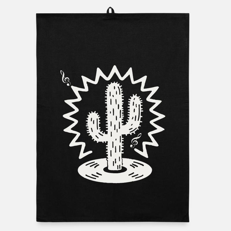 Silhouette de la sérénade du cactus Torchon bio