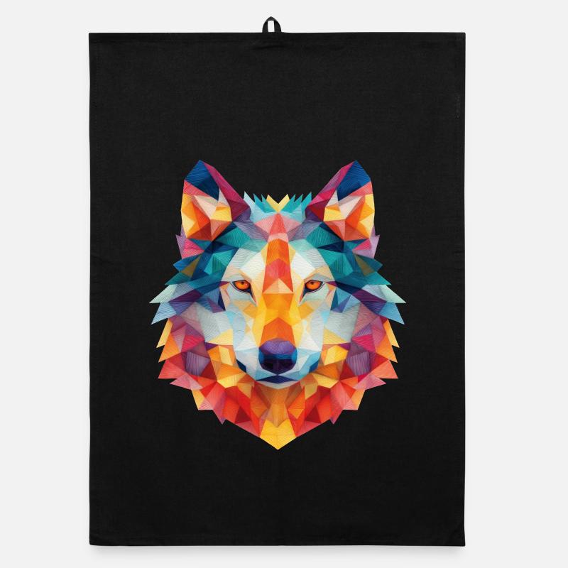 Wolf Organic dish towel