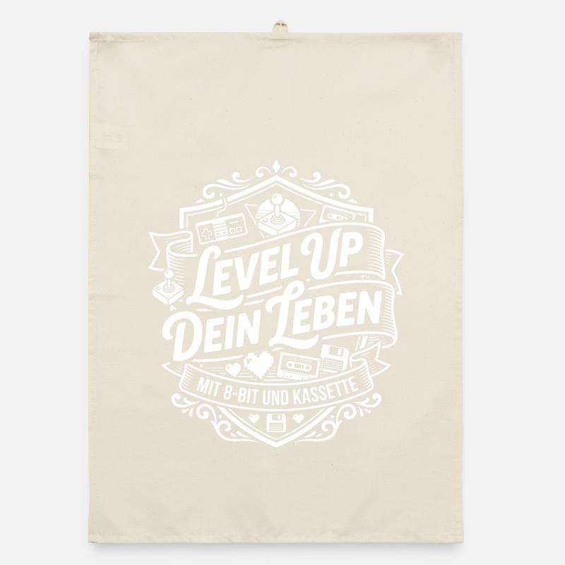 Une cassette 8-bit Higher Your Life Torchon bio