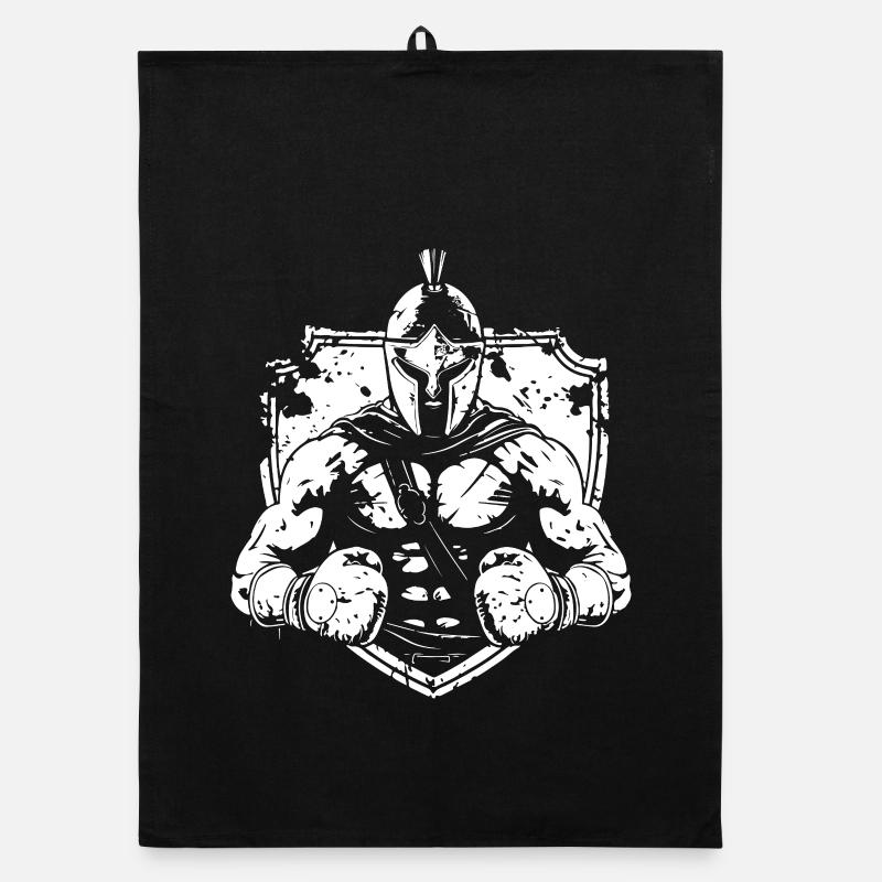 Spartan Boxing MMA Organic dish towel