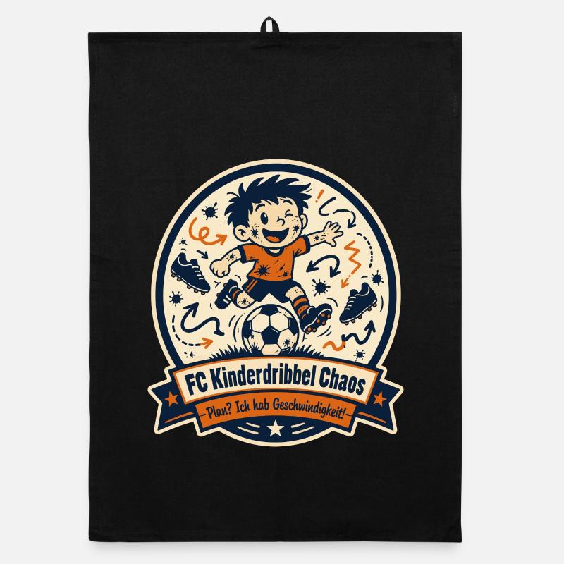 FC Kinderdribbel Chaos Organic Geschirrtuch