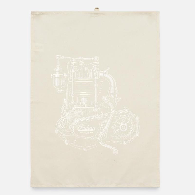 Motorrad  Organic Geschirrtuch