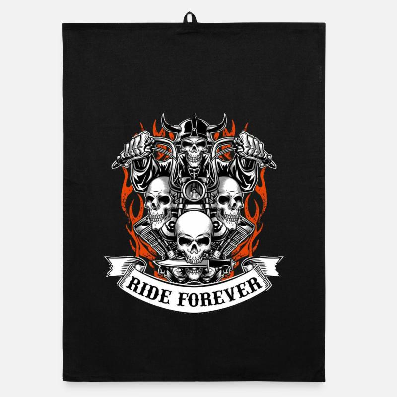 motorcyclist Organic dish towel