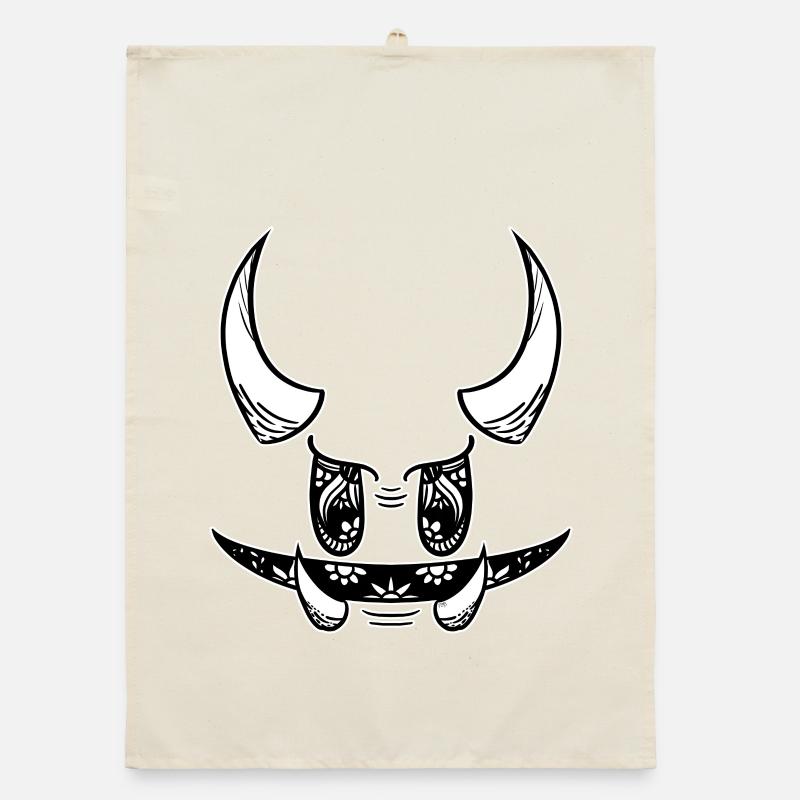 Prankster-Dämon! Von Pousse2Bamboo ! v2 Organic Geschirrtuch