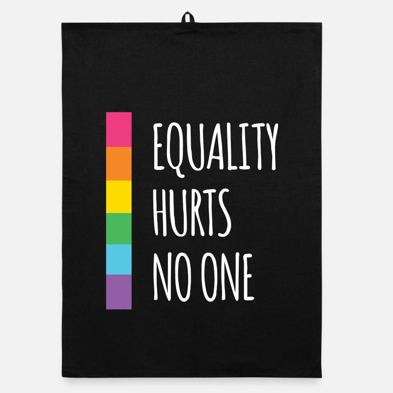 Pride Month - Equality Hurts No One Organic dish towel