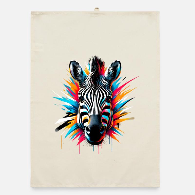 Zebra Organic dish towel