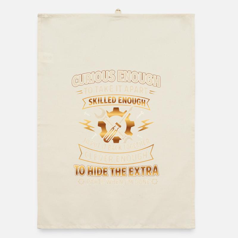 Curious enough to take it apart skilled enough... Organic dish towel