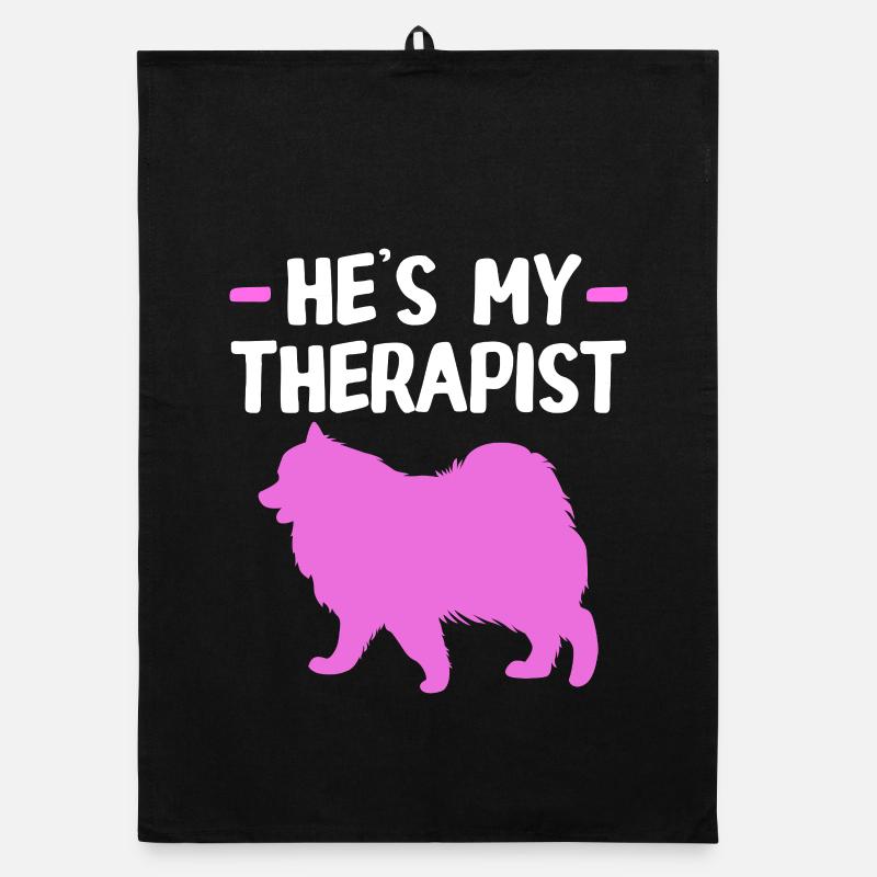 Therapy Therapist Dog Therapy Dog Dog Training Organic dish towel