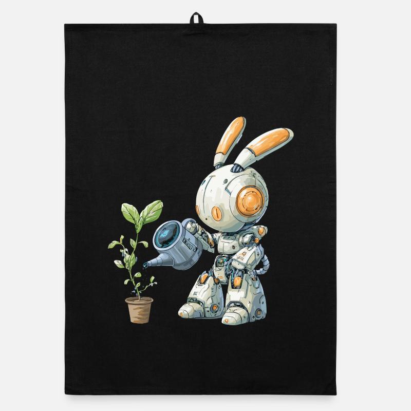 Usine d’arrosage pour lapins robots Torchon bio