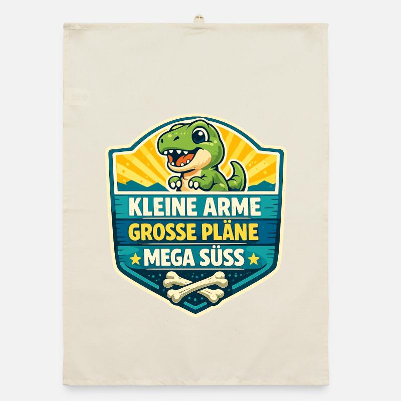 Kleine Arme Große Pläne Mega Süß Organic Geschirrtuch