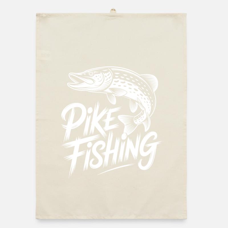 jumping pike Organic dish towel