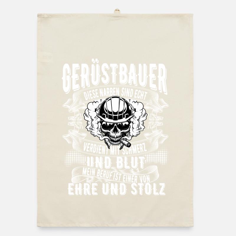 Gerüstbauer Organic Geschirrtuch