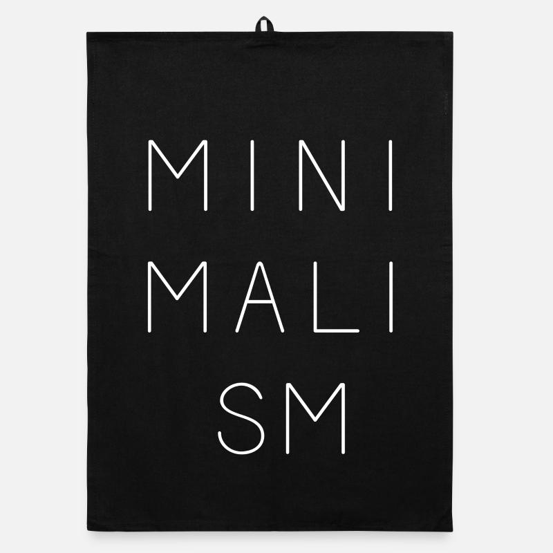 Minimalismus Organic Geschirrtuch