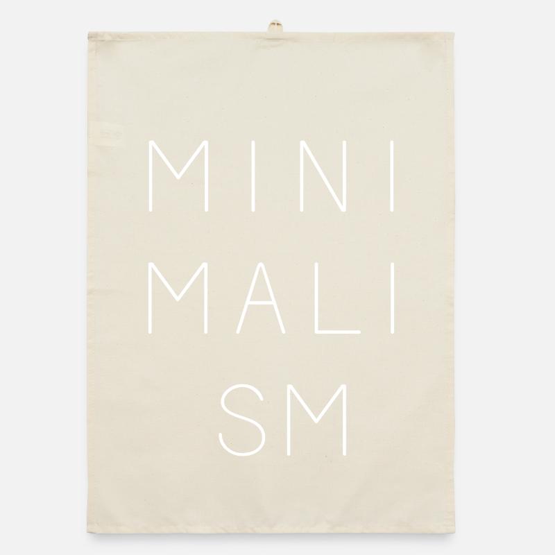 Minimalisme Torchon bio