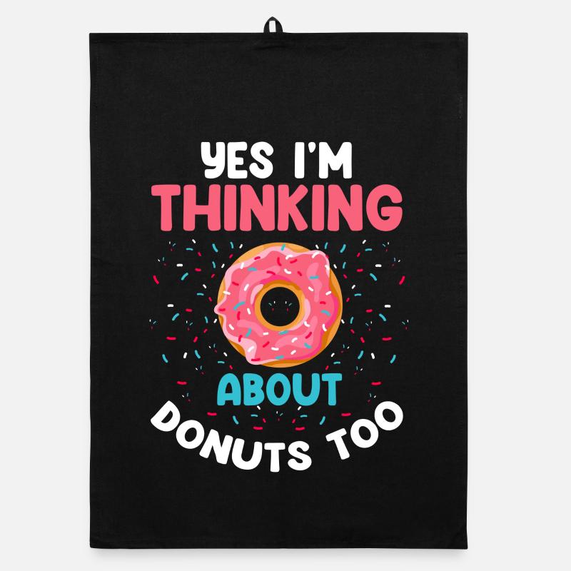 Yes, I'm thinking of donuts too Organic dish towel