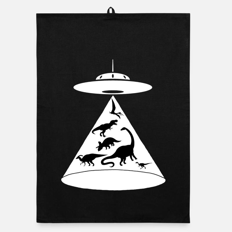 Saving the dinosaurs Organic dish towel
