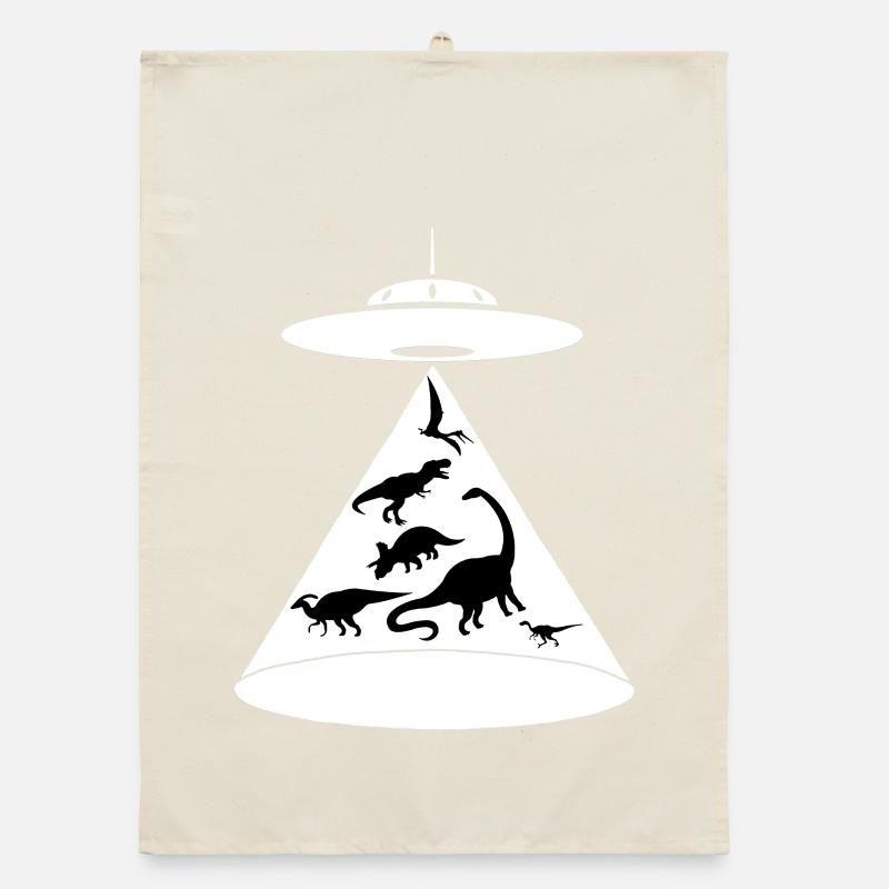 Saving the dinosaurs Organic dish towel