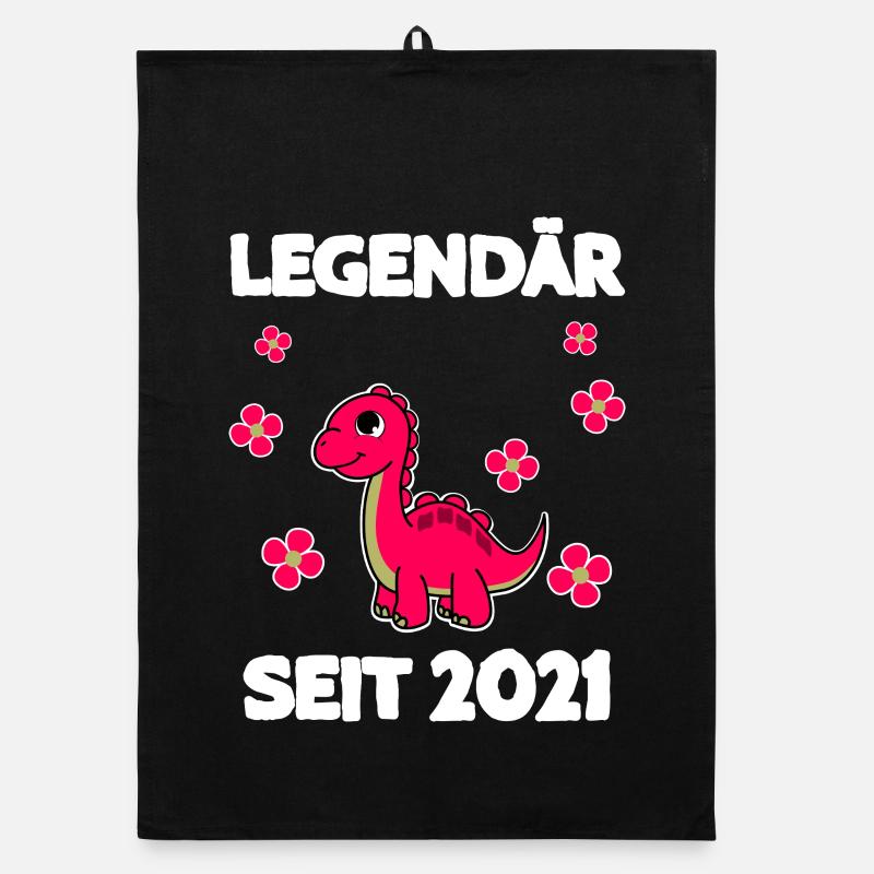 Legendary since 2021 Brontosaurus Organic dish towel