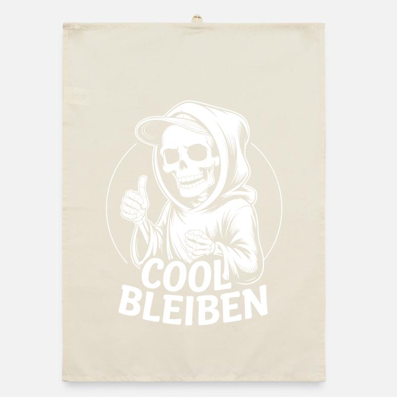 Skeleton Thumbs Up – Stay Cool Organic dish towel