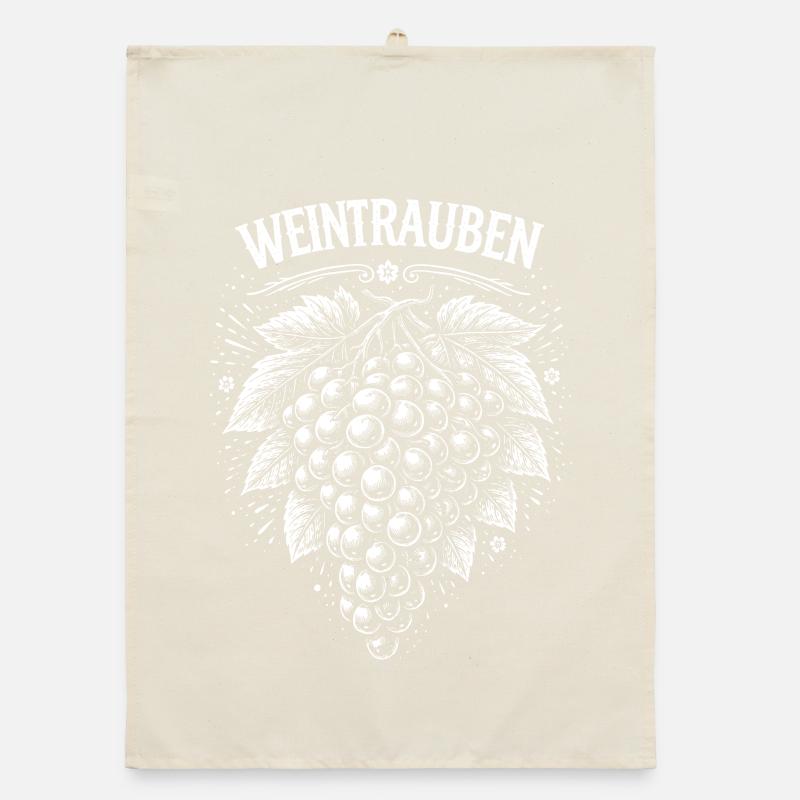 Grape Grape – Vintage Print Torchon bio