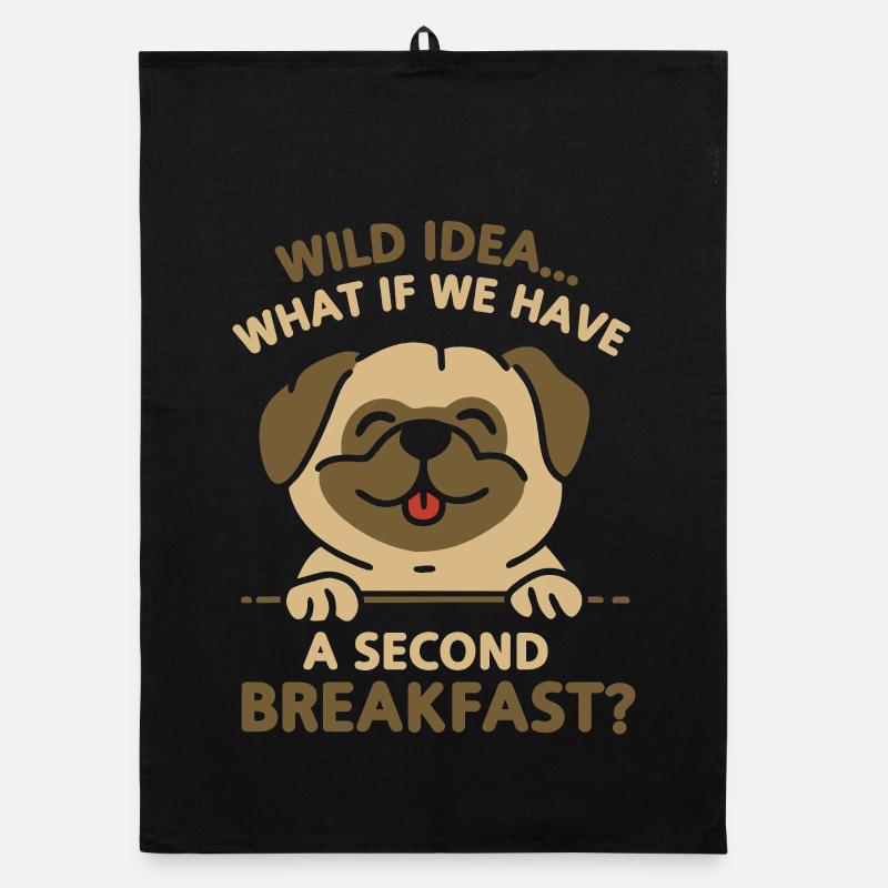 Second Breakfast  Organic dish towel