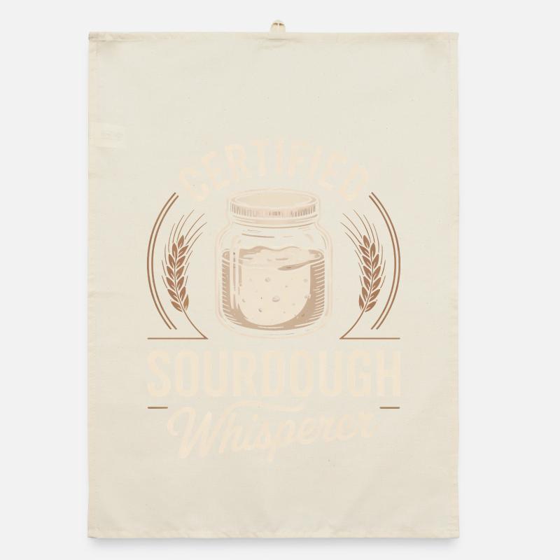 Certified Sourdough Whisperer Organic dish towel