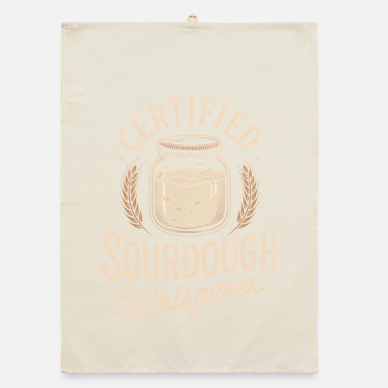Certified Sourdough Whisperer Organic dish towel