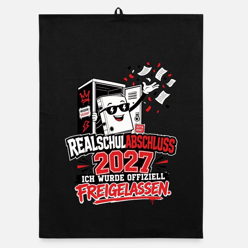 Offiziell Freigelassen 2027 Organic Geschirrtuch