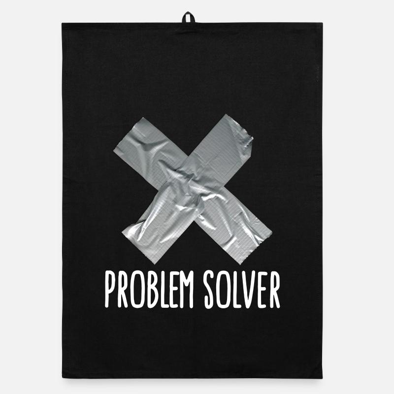 Problem solver marrant Ruban adhésif mari père Torchon bio