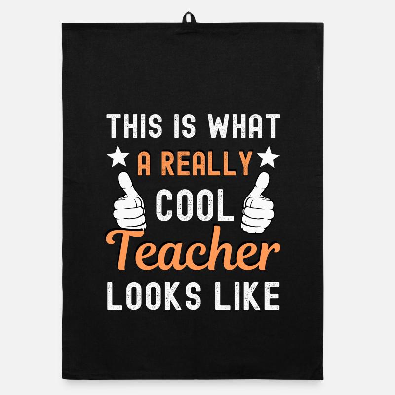 Teacher Teacher Organic dish towel