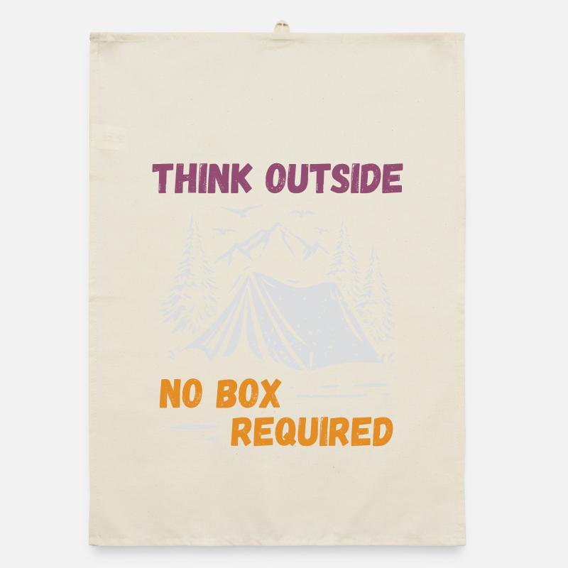Camping, Hiking, Forest - Think Outside Organic dish towel
