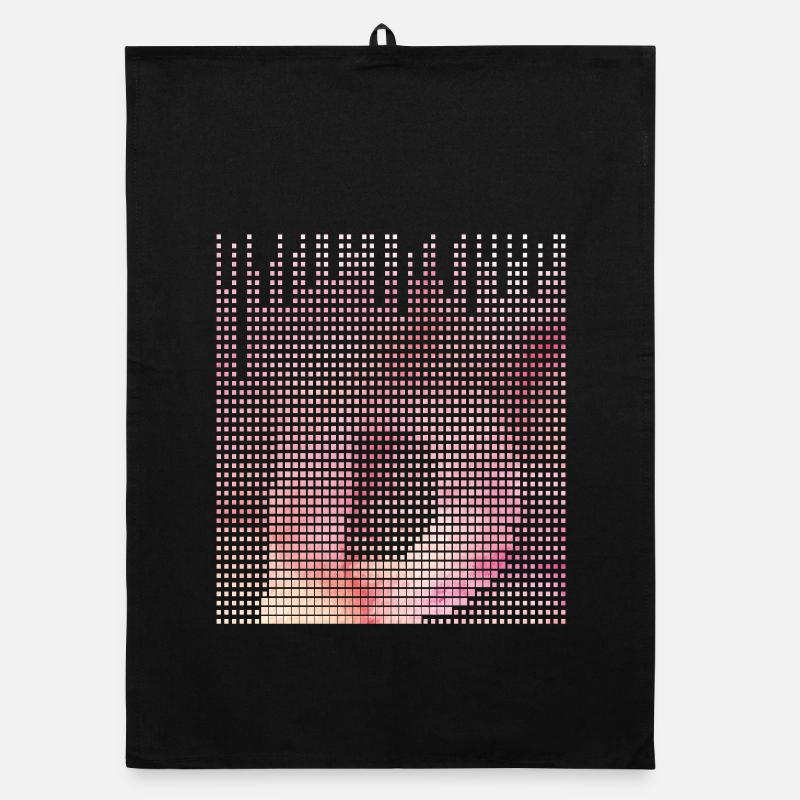 Letter D, Name, der Buchstabe D Organic Geschirrtuch