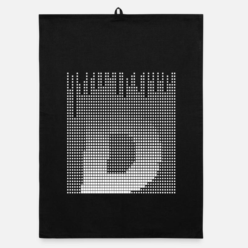 Letter D, Name, der Buchstabe D Organic Geschirrtuch